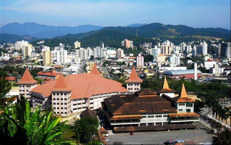 Centro de Brusque - Brusque - Estado de Santa Catarina - Regi